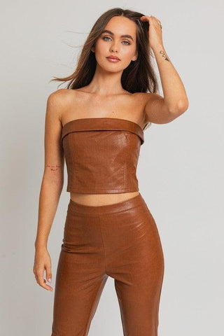 LE LIS Corset Tube Top - SwagglyLife Home & Fashion