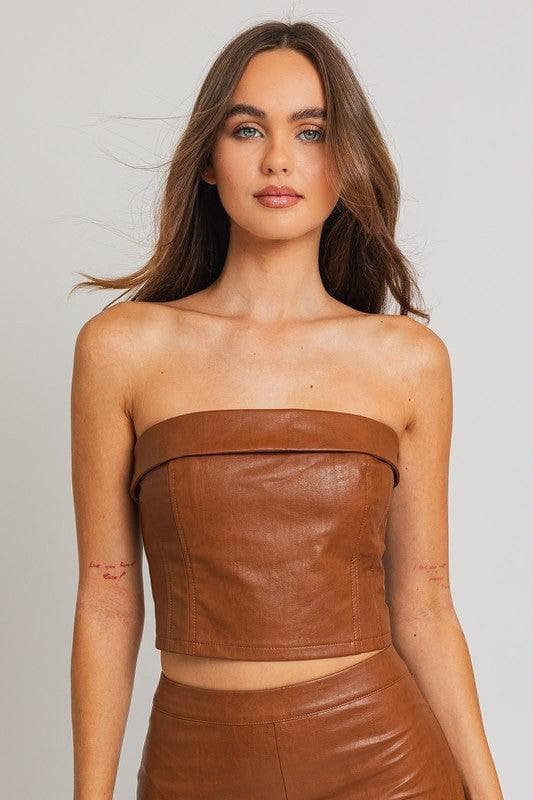 LE LIS Corset Tube Top - SwagglyLife Home & Fashion