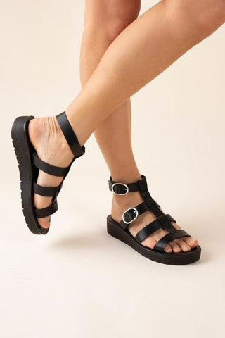 LEDELL-S Gladiator Sandals - SwagglyLife Home & Fashion