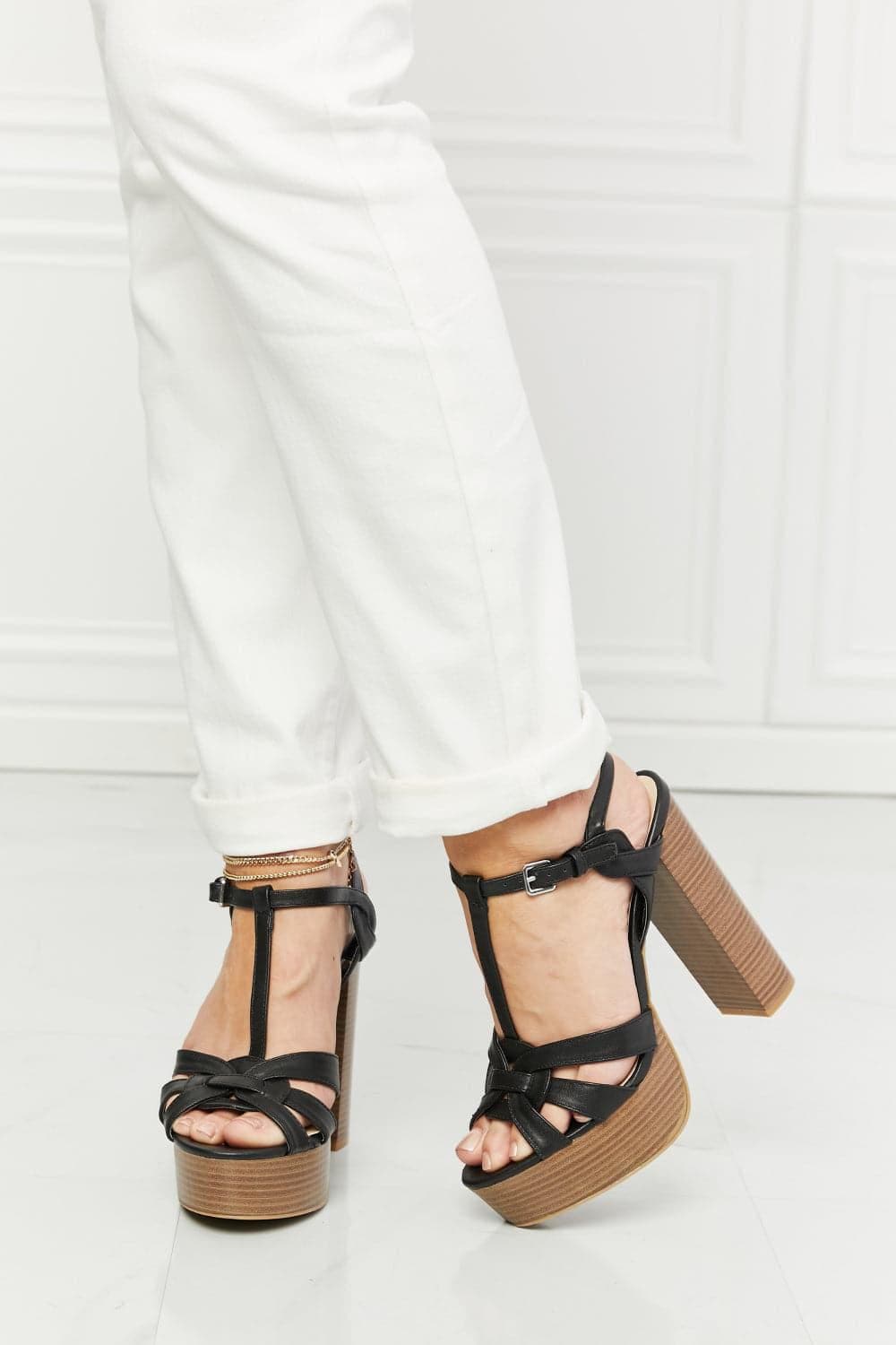 Legend She's Classy Strappy Heels - SwagglyLife Home & Fashion