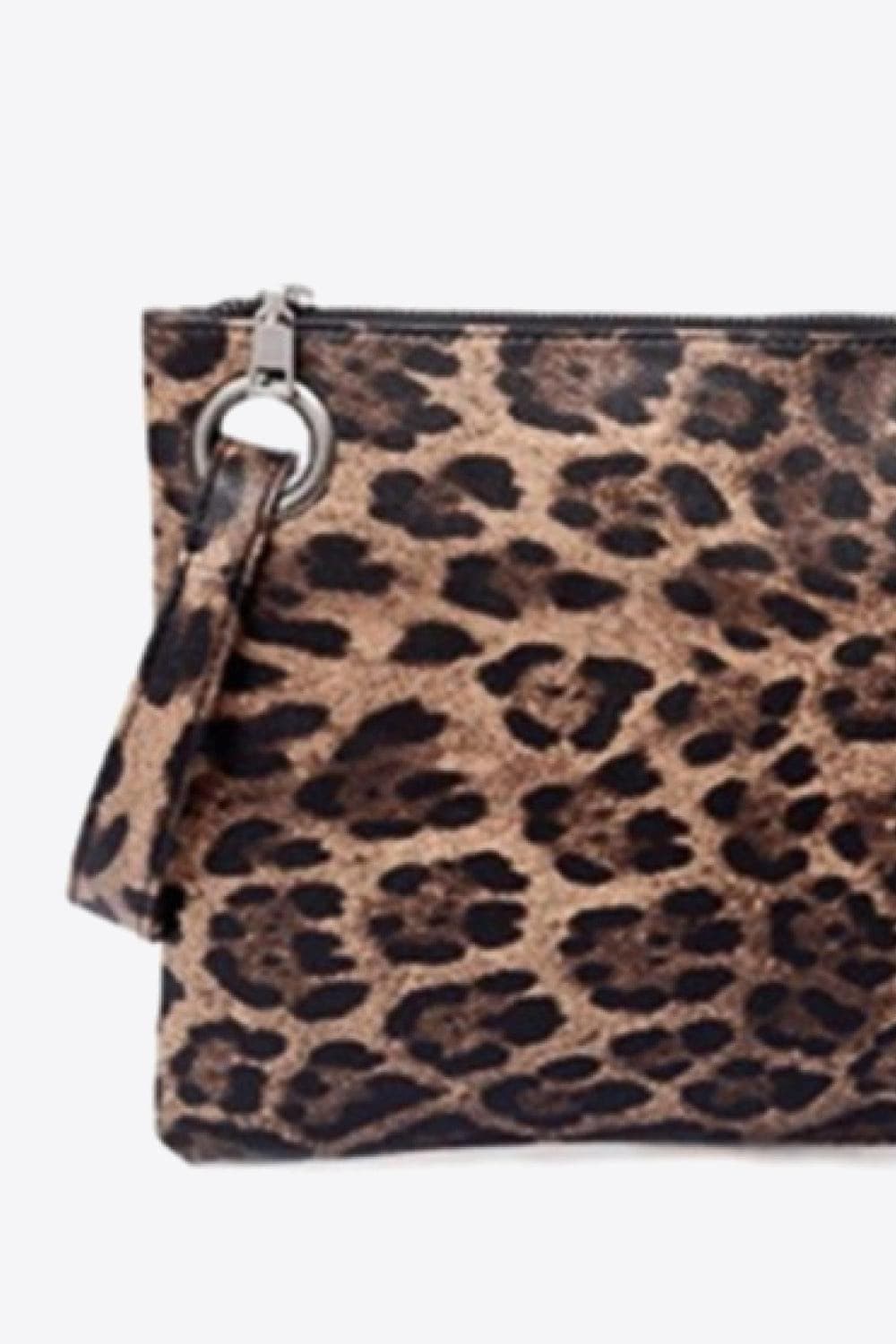 Leopard Faux Leather Clutch - SwagglyLife Home & Fashion