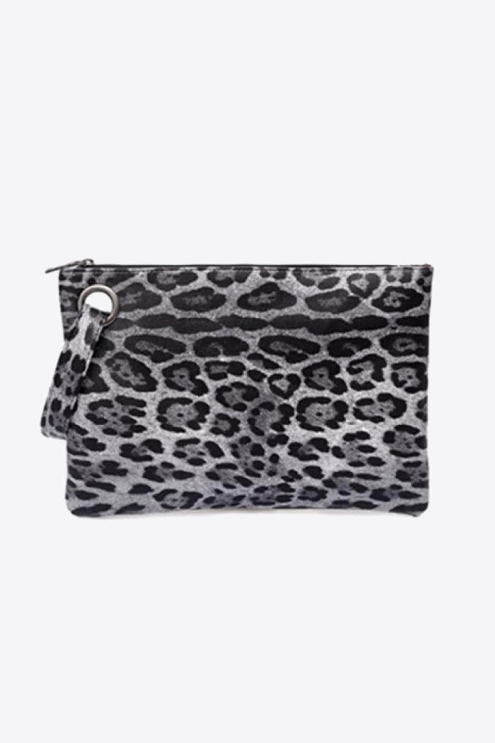Leopard Faux Leather Clutch - SwagglyLife Home & Fashion