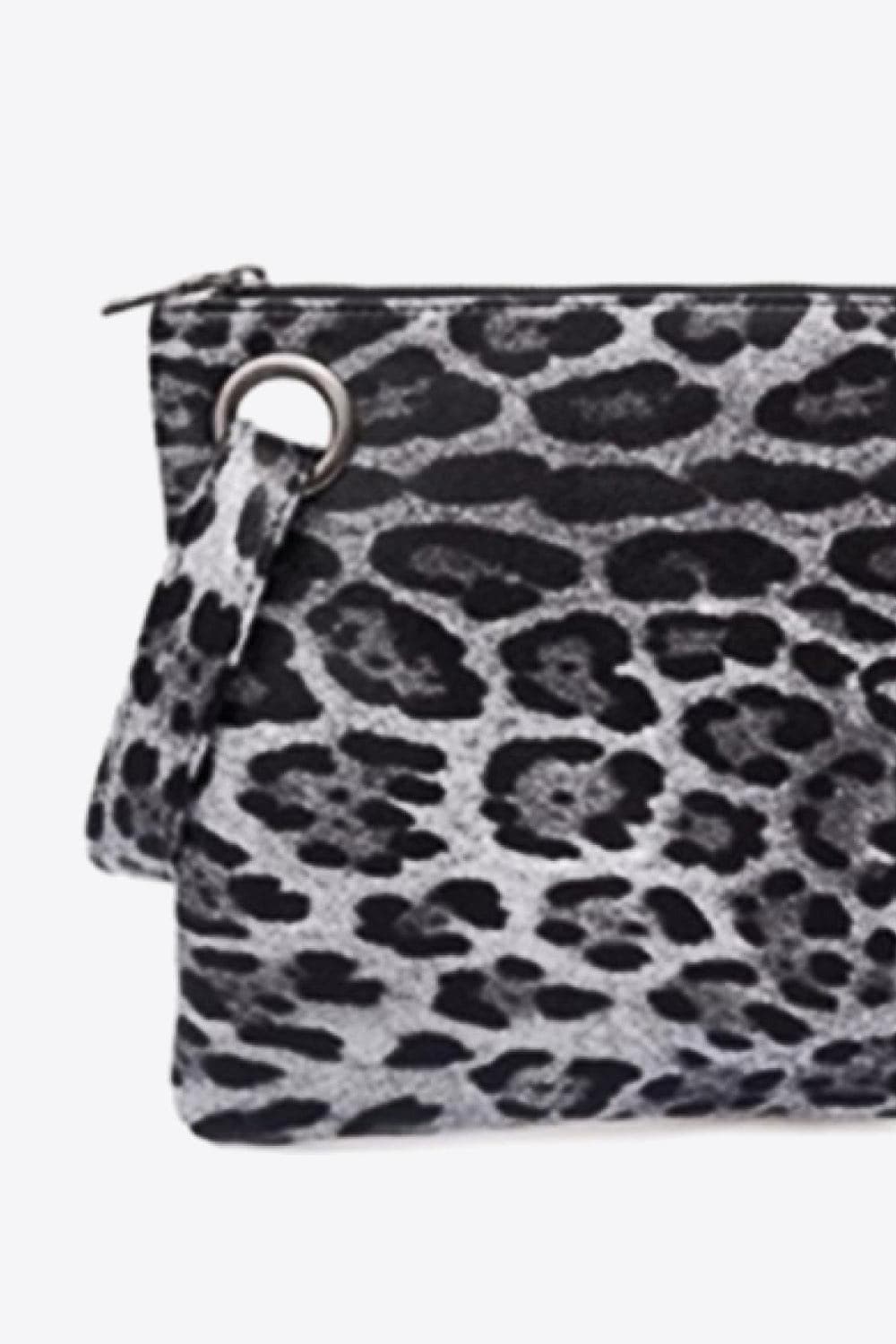 Leopard Faux Leather Clutch - SwagglyLife Home & Fashion