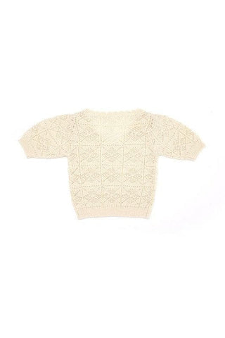 LILOU Crochet Knit Top - SwagglyLife Home & Fashion