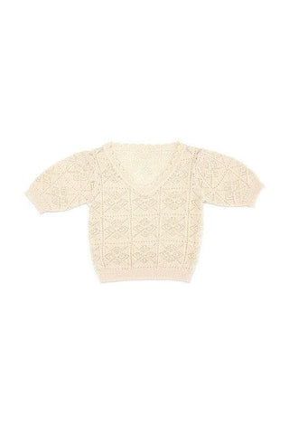 LILOU Crochet Knit Top - SwagglyLife Home & Fashion