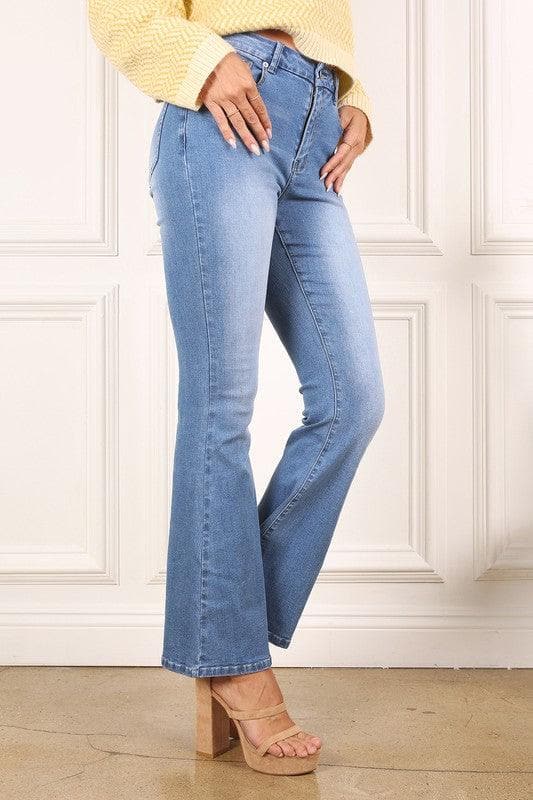 LILOU Flare Jeans - SwagglyLife Home & Fashion