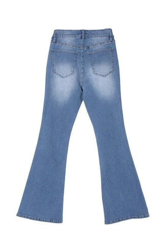 LILOU Flare Jeans - SwagglyLife Home & Fashion