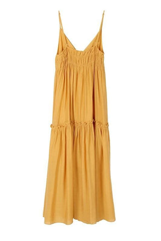 LILOU Mustard Tank Dress - SwagglyLife Home & Fashion