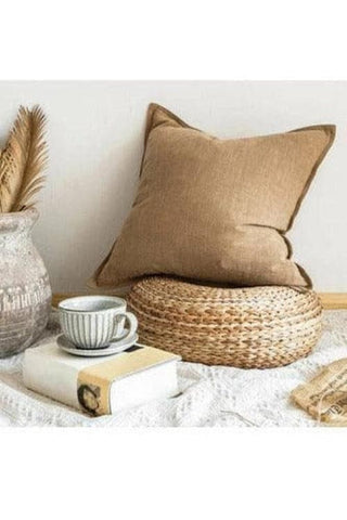 Linen Throw Pillow Cover, 18x18 in | Delmar Décor - SwagglyLife Home & Fashion