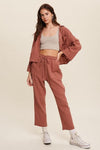LISTICLE Long Sleeve Button Down and Long Pants Sets, 2 Colors - SwagglyLife Home & Fashion