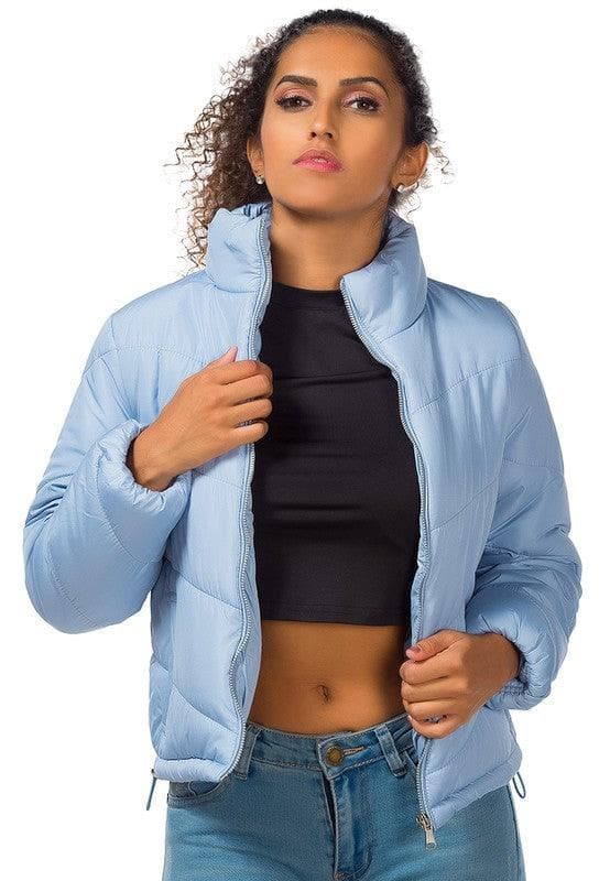 LONDON RAG Long Sleeves Puffer Jacket, 5 Colors - SwagglyLife Home & Fashion