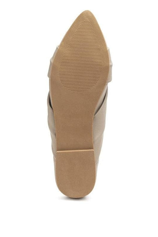 LONDON RAG: Norma Knot Detail Elasticated Ballet Flats, 2 Colors - SwagglyLife Home & Fashion