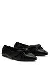 LONDON RAG: Norma Knot Detail Elasticated Ballet Flats, 2 Colors - SwagglyLife Home & Fashion