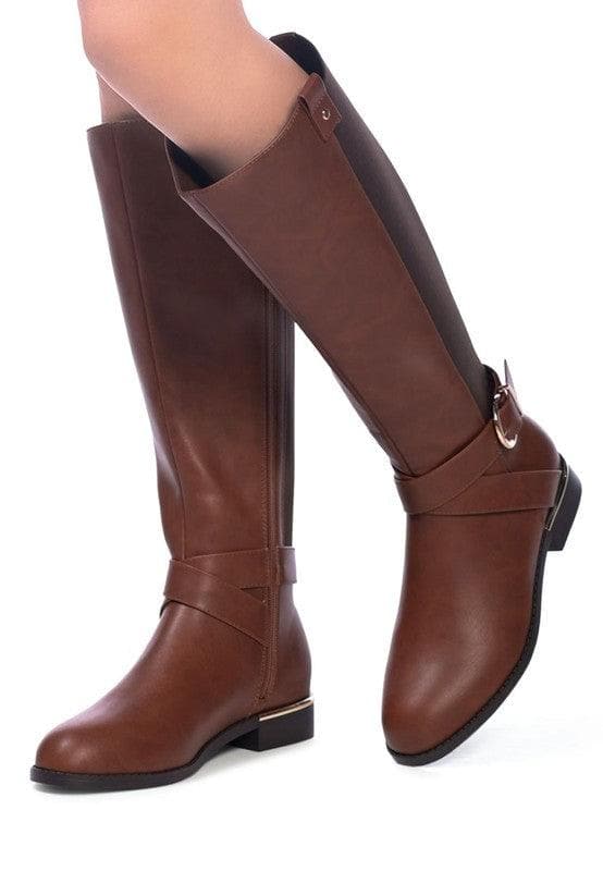 London Rag Snowd Beat Chill Knee High Boots - SwagglyLife Home & Fashion