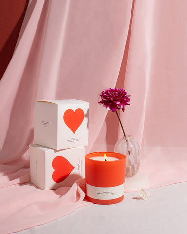 Love Potion Limited Edition Red Glass Candle