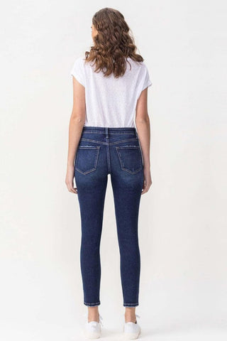 LOVERVET Chelsea Midrise Crop Skinny Jeans - SwagglyLife Home & Fashion