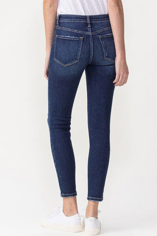 LOVERVET Chelsea Midrise Crop Skinny Jeans - SwagglyLife Home & Fashion