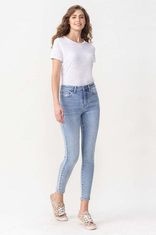 LOVERVET Full Size Talia High Rise Crop Skinny Jeans - SwagglyLife Home & Fashion