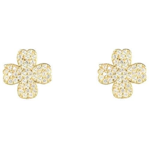 Lucky Four Leaf Clover Earrings - SwagglyLife Home & Fashion