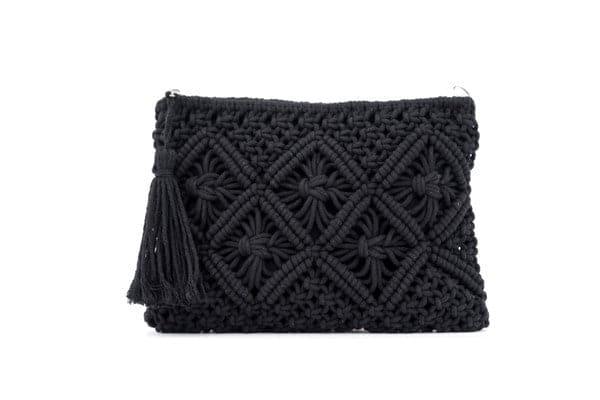 Macrame Tassel Clutch - SwagglyLife Home & Fashion