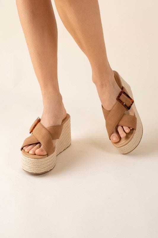 Manta Espadrille Platform Slides - SwagglyLife Home & Fashion