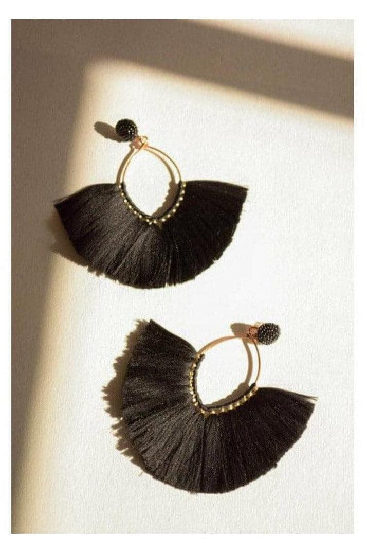 Marquise Hoop & Fan Earrings - SwagglyLife Home & Fashion