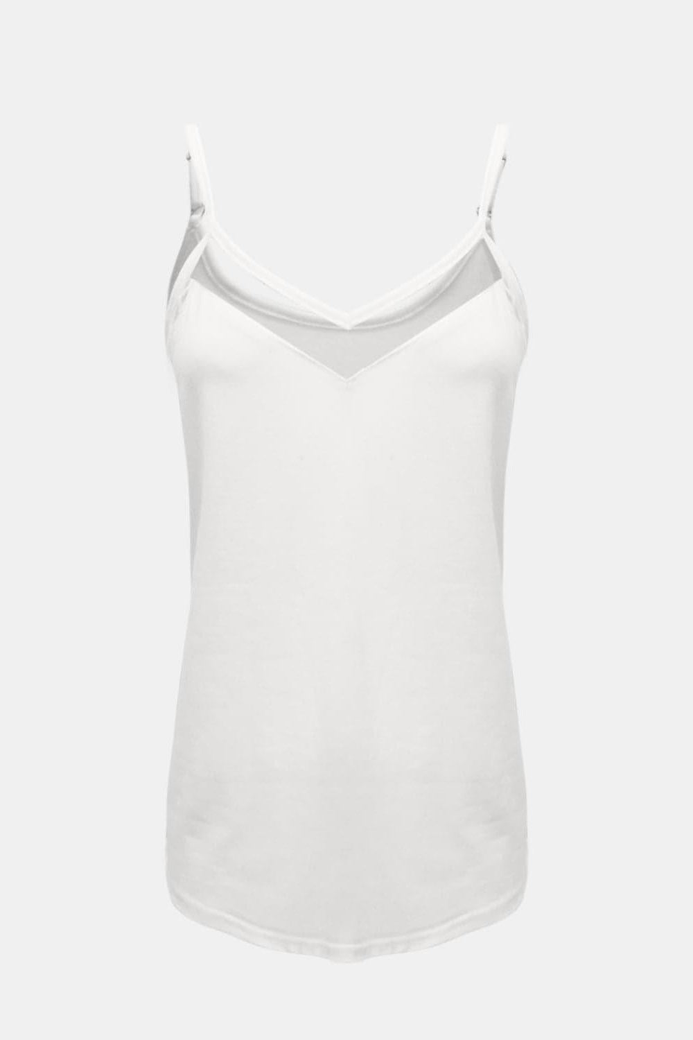 Mary V-Neck Spaghetti Strap Cami - SwagglyLife Home & Fashion