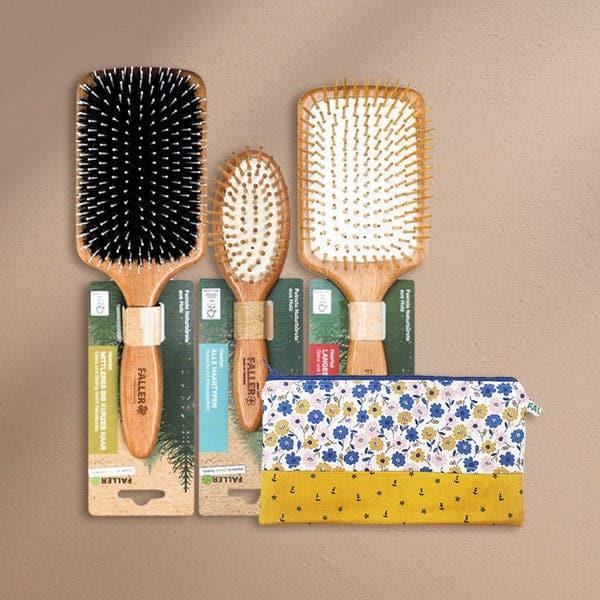 Morethan8 Faller Brushes Boar Bristle Paddle Brush - SwagglyLife Home & Fashion