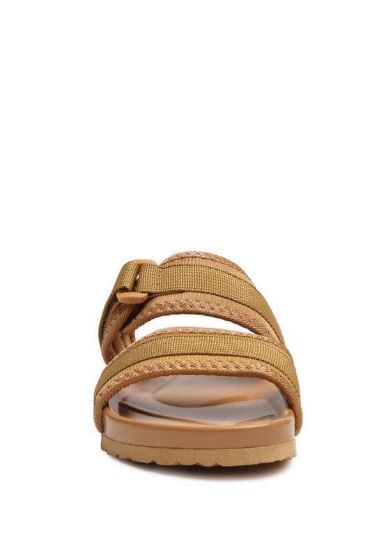 NAUTIC CASUAL PLATFORMS SLIDES - SwagglyLife Home & Fashion