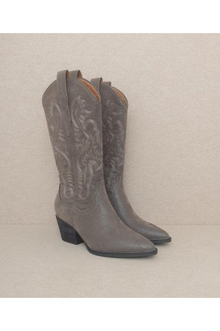 OASIS SOCIETY Amaya - Classic Western Boot, Multiple Colors - SwagglyLife Home & Fashion