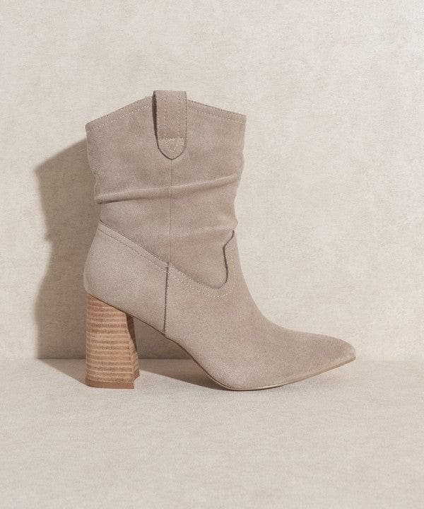 Oasis Society Mavis - Western Style Bootie - SwagglyLife Home & Fashion