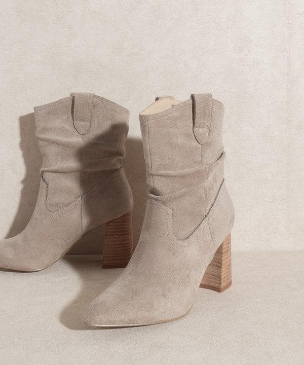 Oasis Society Mavis - Western Style Bootie - SwagglyLife Home & Fashion