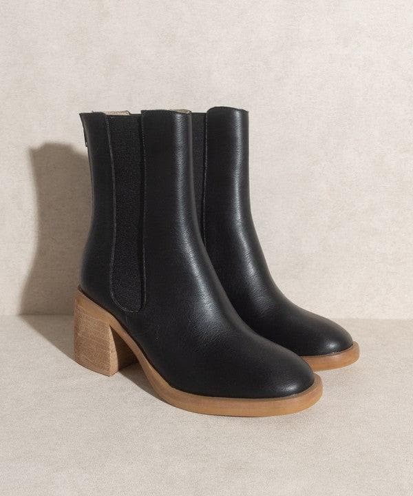 Oasis Society Olivia - Chelsea Heel Boots - SwagglyLife Home & Fashion
