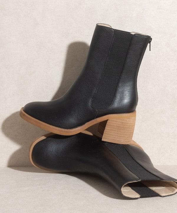 Oasis Society Olivia - Chelsea Heel Boots - SwagglyLife Home & Fashion