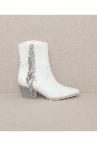 OASIS SOCIETY Rowan - Rhinestone Fringe Boot, 2 Colors - SwagglyLife Home & Fashion