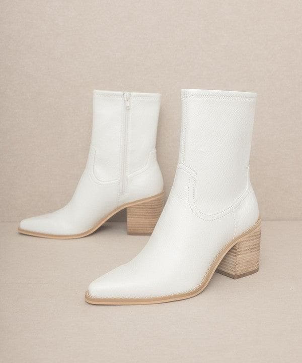 OASIS SOCIETY Vienna - Sleek Ankle Hugging Booties - SwagglyLife Home & Fashion