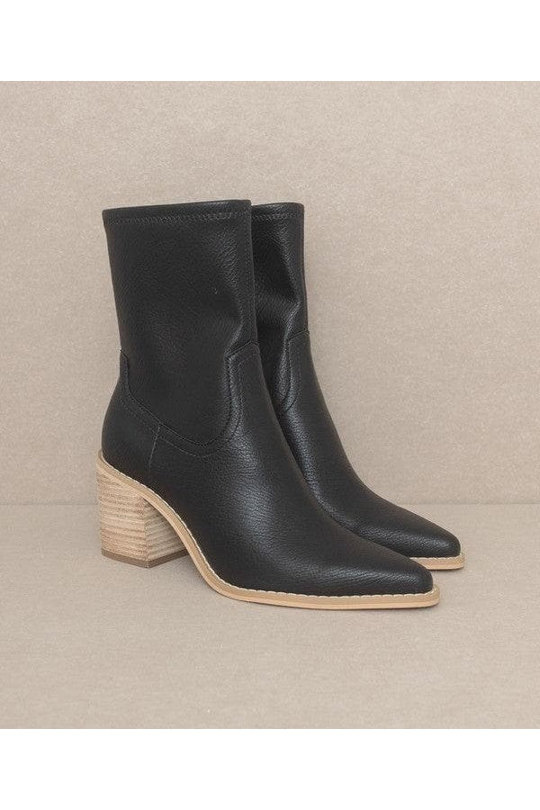 OASIS SOCIETY Vienna - Sleek Ankle Hugging Booties - SwagglyLife Home & Fashion