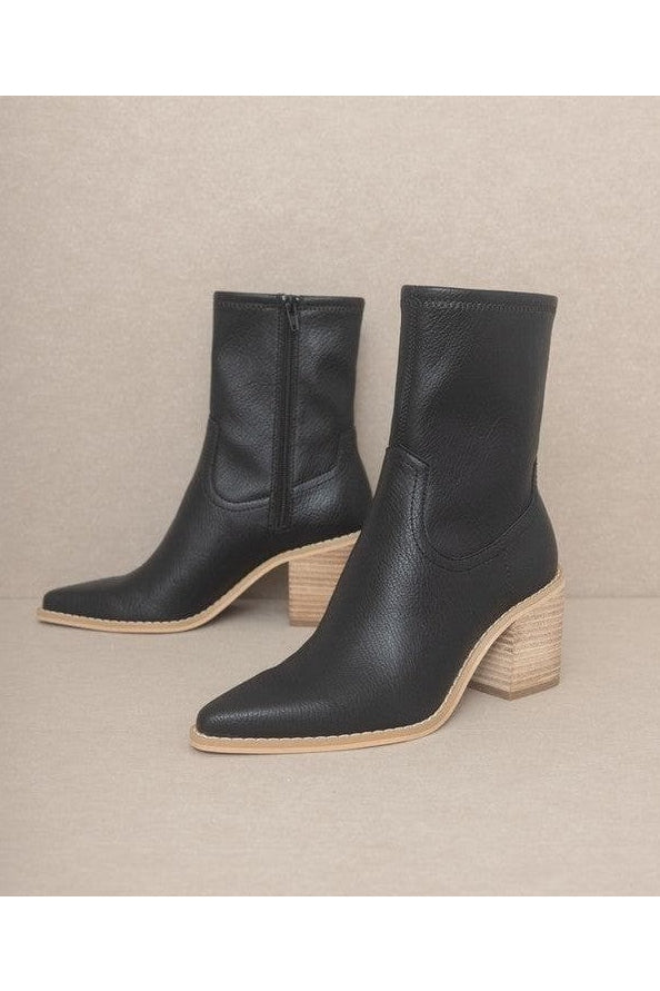 OASIS SOCIETY Vienna - Sleek Ankle Hugging Booties - SwagglyLife Home & Fashion