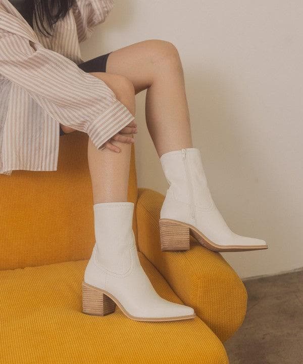 OASIS SOCIETY Vienna - Sleek Ankle Hugging Booties - SwagglyLife Home & Fashion