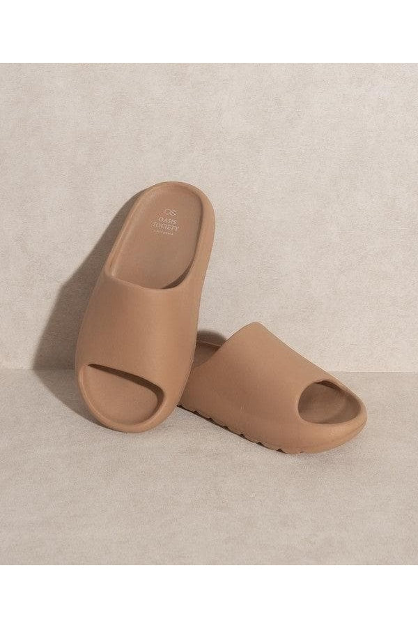 OASIS SOCIETY Wyatt Comfort Slides - SwagglyLife Home & Fashion