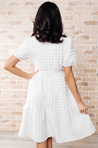 On Cloud Nine Bubble Midi Dress - SwagglyLife Home & Fashion