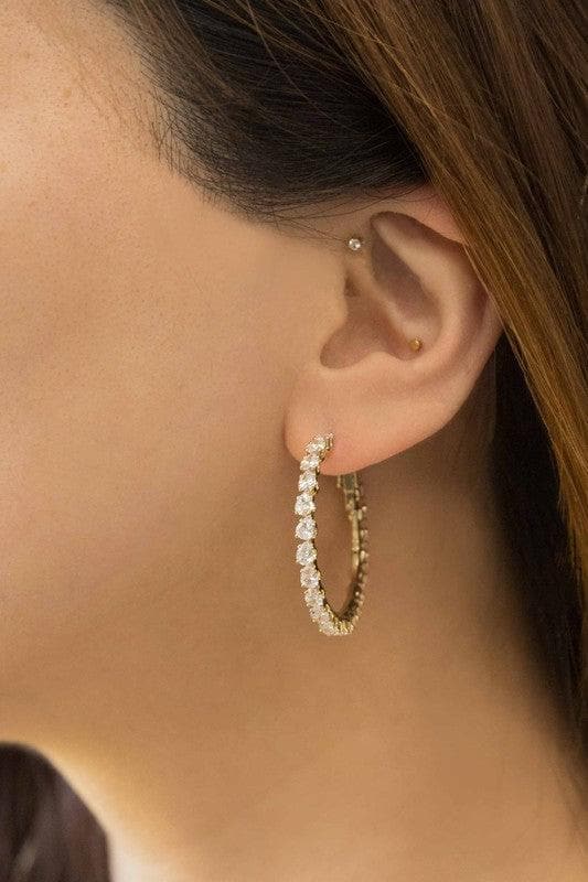 Outshine Hoop Earrings - SwagglyLife Home & Fashion