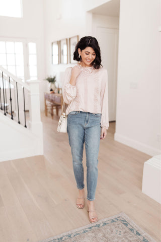 Picture This Top In Blush - SwagglyLife Home & Fashion