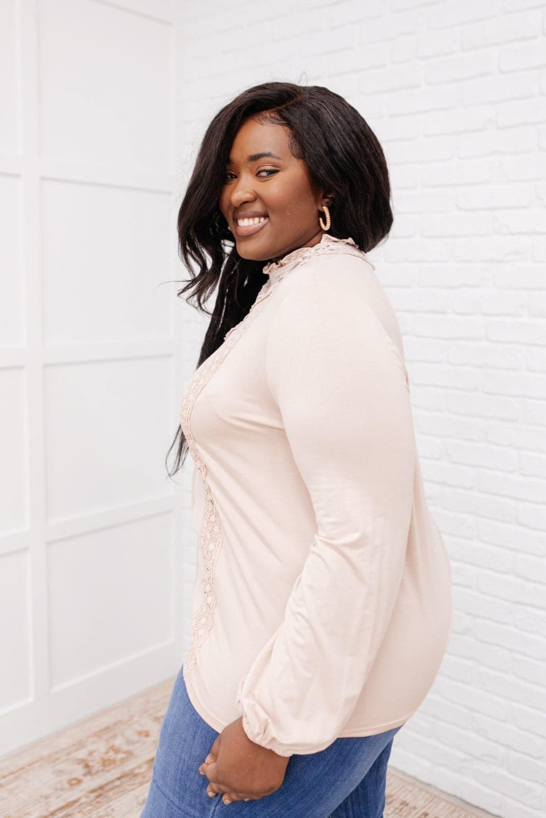 Picture This Top In Blush - SwagglyLife Home & Fashion