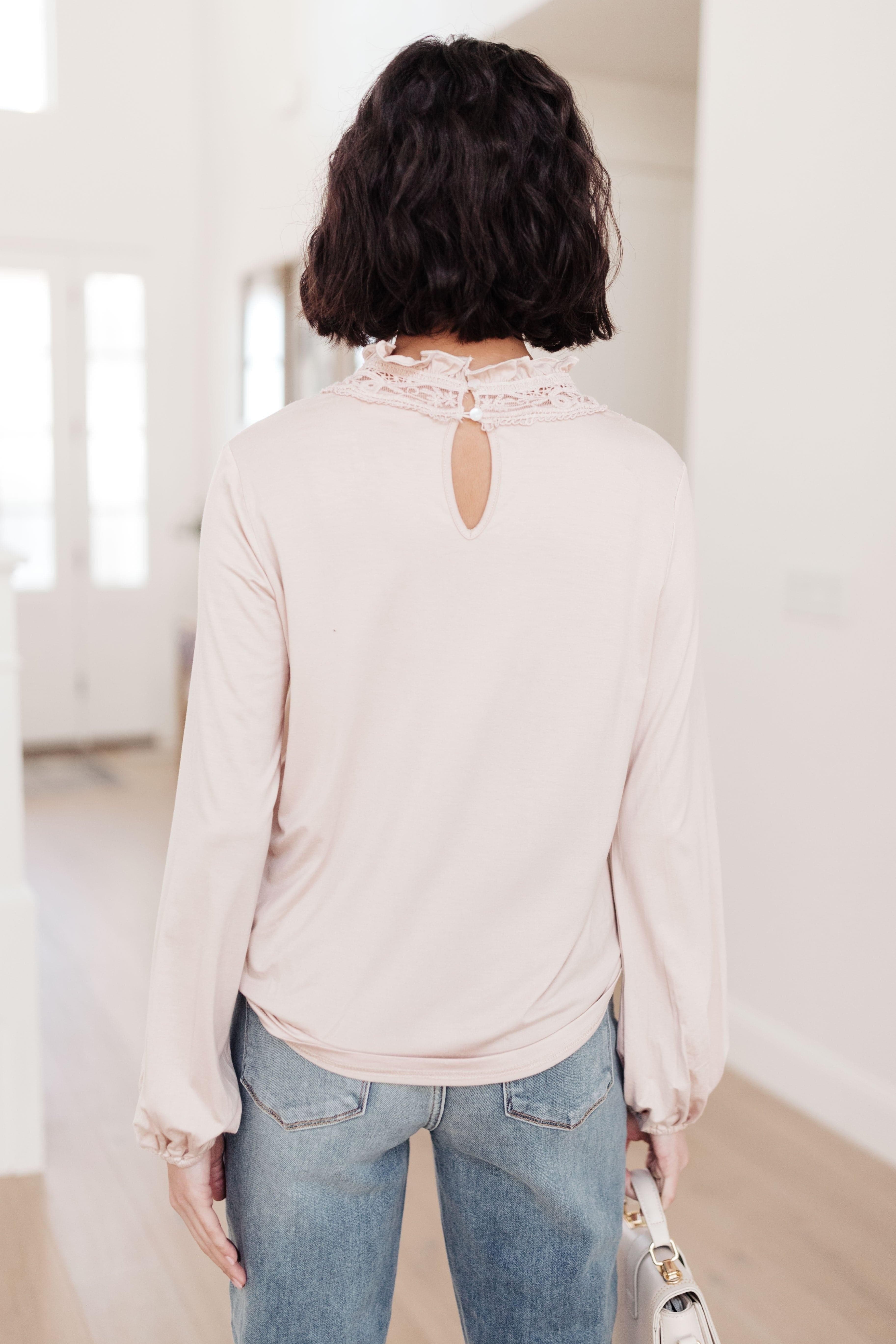 Picture This Top In Blush - SwagglyLife Home & Fashion