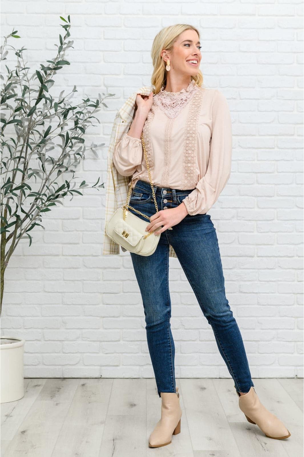 Picture This Top In Blush - SwagglyLife Home & Fashion