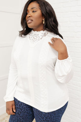 Picture This Top In Off White - SwagglyLife Home & Fashion