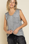 POL Criss-cross Lace-up Open Back Tank Top - SwagglyLife Home & Fashion