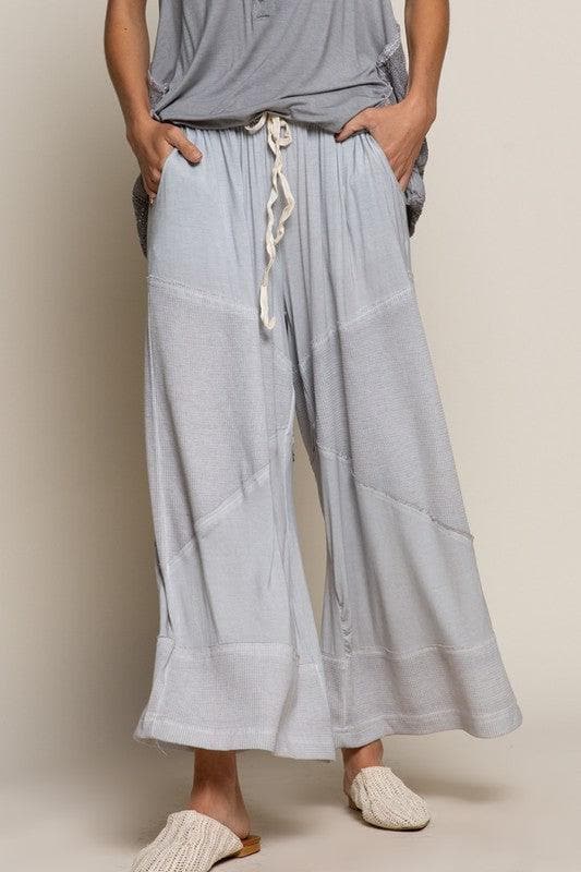 POL Loose Knit Culotte Pants - SwagglyLife Home & Fashion