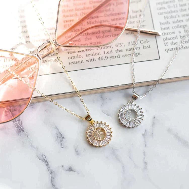 PREORDER: Mini Radiant Initial Necklace - SwagglyLife Home & Fashion